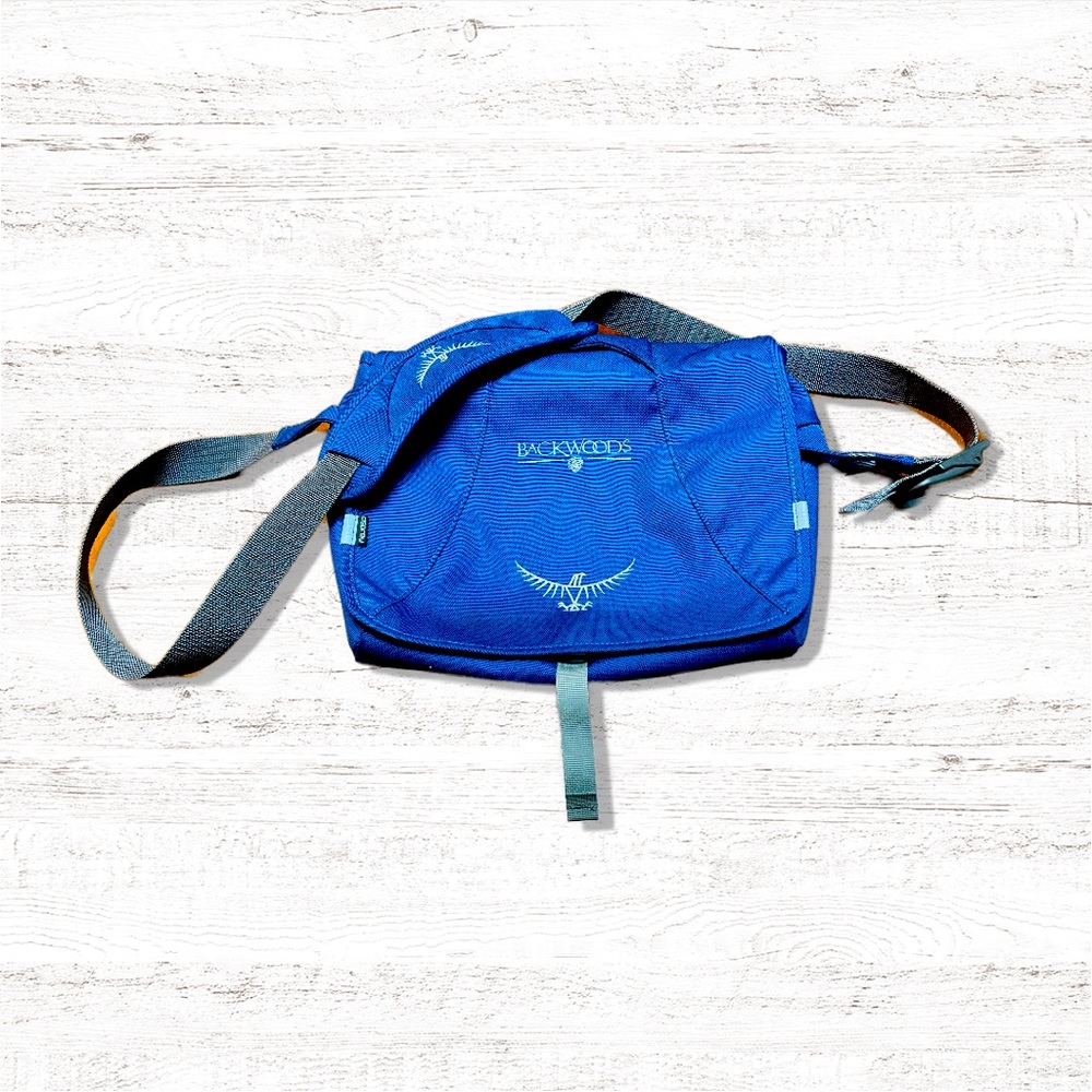 Osprey Backwoods Flapjack Courier Small Blue Messenge… Gem